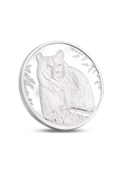 Agakulche Ayı Gümüş Sikke Coin