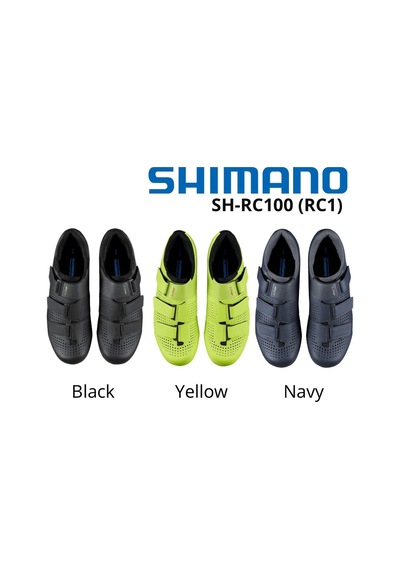 Shimano Sh-rc100 Spd/sl Yol Bisikleti Ayakkabısı Navy 38 Siyah