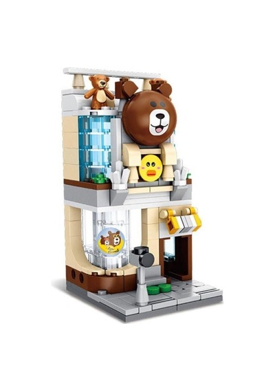 P657043 Butik Dükkanı 249 Parça Block Oyuncak Belirtilmemiş