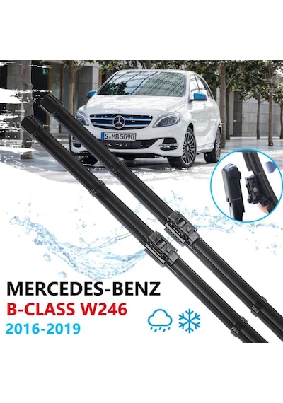 Mercedes B Serisi W246 Ön Cam Muz Silecek Takımı 2016-2019