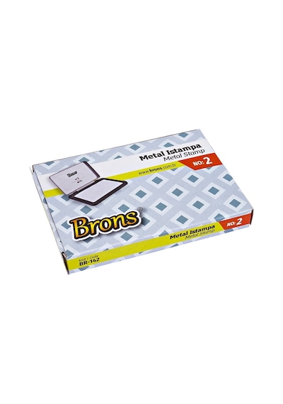 Brons 2 No.metal Istampa Orta Boy Br-142