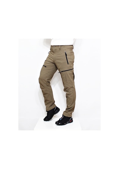 Mudwill Mikro Likralı Yazlık Trekking Pantolon-Koyu Bej