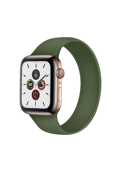 Watch Ultra 49mm Kordon Uyumlu Krd-31 Solo Loop Medium Strap Kayış Clo- Mavi
