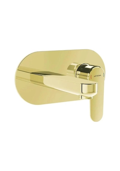 VitrA Root A4272174 Round Ankastre Lavabo Bataryası Sıva Üstü Grubu
