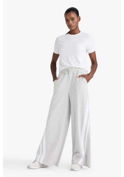 Defacto Defactofit Wide Leg Geniş Paça Standart Boy Sporcu Pantolon E7719ax25augr93 Gri Defacto Defactofit Wide Leg Geniş Paça Standart Boy Sporcu Pantolon E7719ax25augr93 Gri