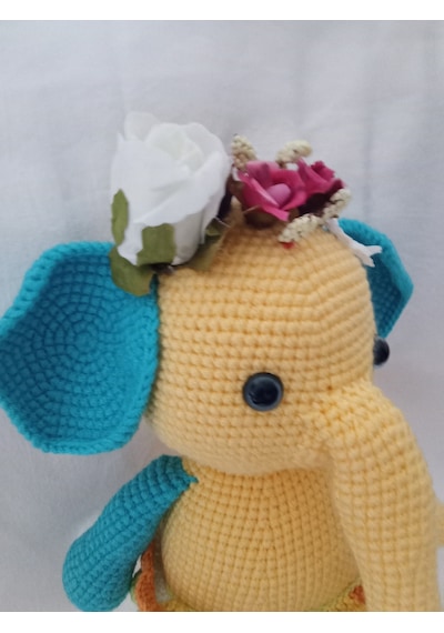Amigurumi Çiçek Fil