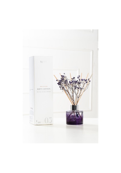 Zift Unique Soft Cotton - Bambu Çubuklu Oda Kokusu Dekoratif Çiçekli Banyo & Tuvalet & Oda Parfümü 100ml Diğer