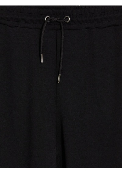 Lcw Everyday Siyah Soft Touch Kadın Jogger Eşofman Altı