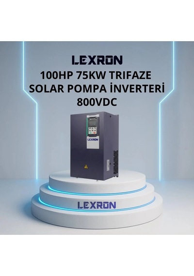 Lexron 100hp 75kw Solar Pompa Inverter Yeni Nesil