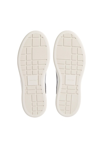Calvin Klein Basket Cups Lace Up Logo Tape Gri Kadın Günlük Spor Ayakkabı