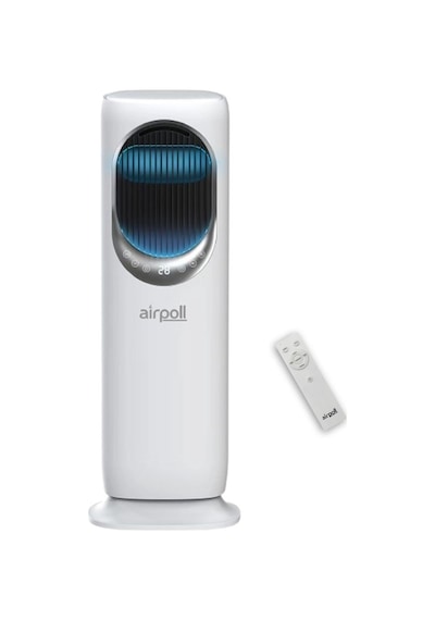 Airpoll HF02 Uzaktan Kumandalı Sıcak & Soğuk Su ve Buz Hazneli Dikey Vantilatör