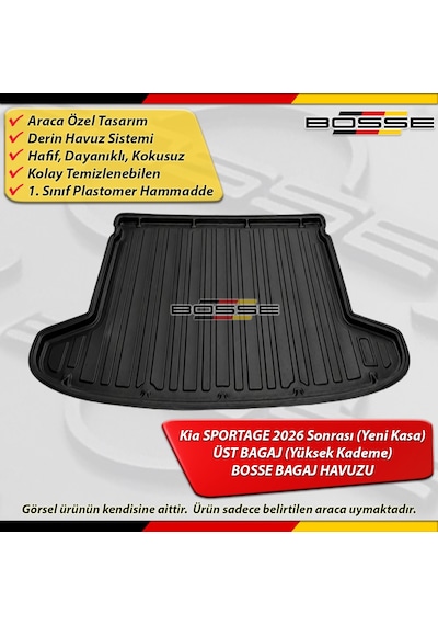 Kia Sportage Bagaj Havuzu 2026 Sonrası Yeni Kasa Üst Bagaj Yüksek Kademe Bosse