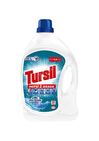 Tursil Jel Yoğun Ferahlık 33 Yıkama 2.145 Lt Çok Renkli