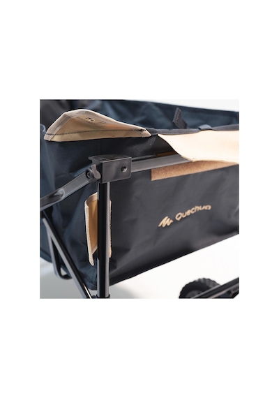 Quechua Katlanır Kamp Arabası - Trolley Karbon Gri