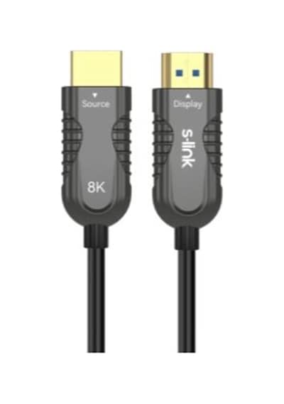 S-link Sl-hm8k060 Hdmı To Hdmı 60m V2.1 8k60 Hz 4k 120hz Fiber Kablo Kdo