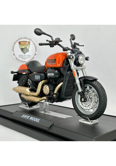 Qj Motor Srv 300 1:12 Ölçek Sesli & Işıklı Diecast Motosiklet Model