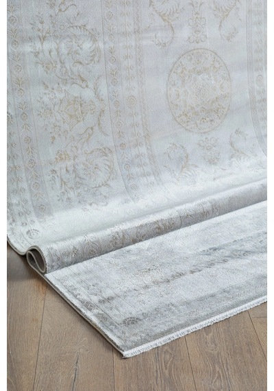 Apex Halı Pantheon 5093 Gri Viskon Makine Halısı