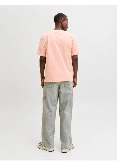 Jack & Jones Jack&jones Jornorrebro Emb Tee Ss Erkek T-shirt 12282892 Yavruağzı