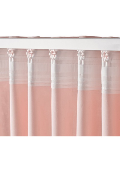 Ikea Moalısa Fon Perde 145x300 Cm Pembe