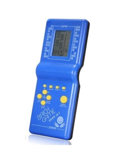 Tetris El Atarisi Mavi Nostaljik Oyuncak