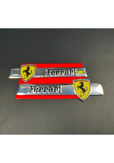 Alüminyum Araç Aksesuarı "ferrari" Araç Logosu / Arması 0