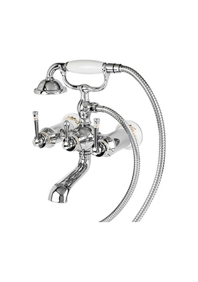 Newarc Pera Banyo Bataryası Krom 961512 Siyah