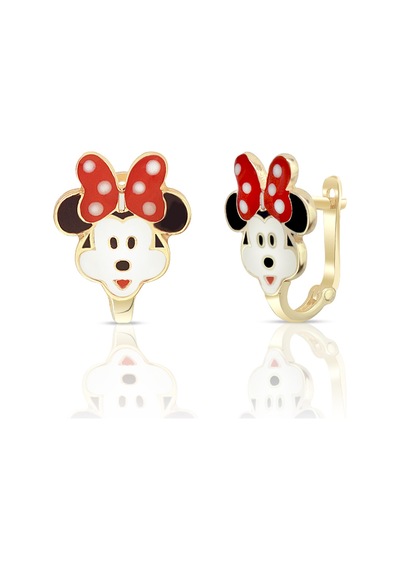 Lilarote Mickey Çocuk Altın Küpe