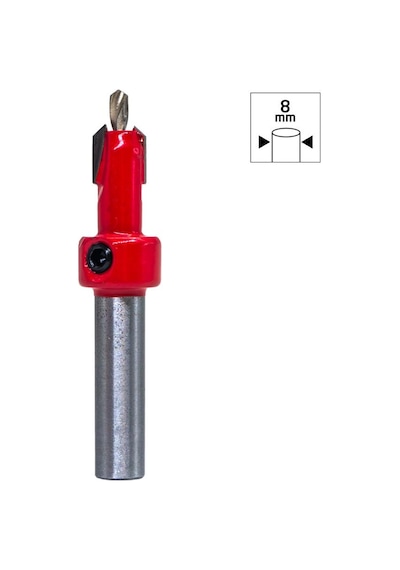 Eurostar Th14532 Freze Bıçağı Havşa Matkap Ucu 3 Mm
