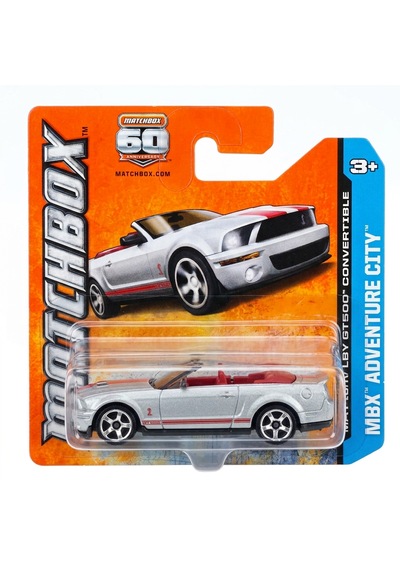Matchbox - Ford Shelby Gt500 Convertible - 2012 - Gri - Bbk29 1/64