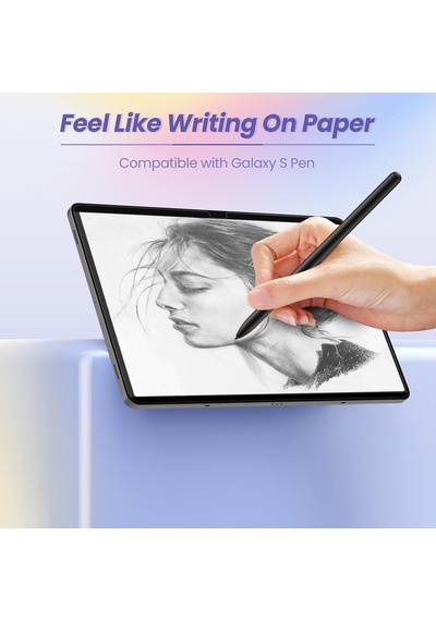 Samsung Galaxy Uyumlu Tab S10 Fe Plus 13.1ınç Ekran Koruyucu Manyetik Mıknatıslı Kağıt Hissiyatlı Sm-x626
