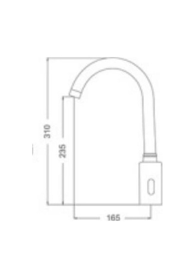 Gms Ft005 Çift Girişli Fotoselli Musluk Bataryası