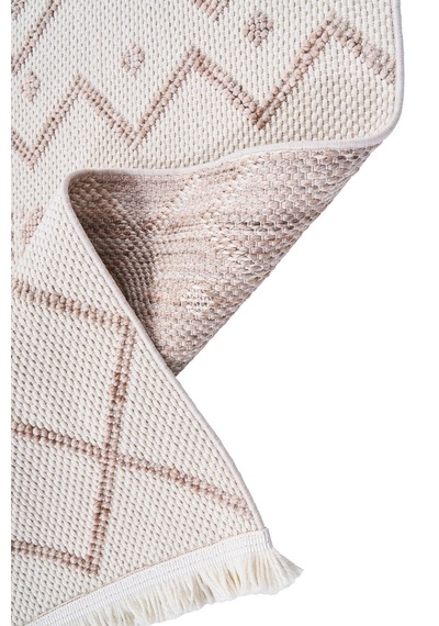 Dolce Vita Halı Bohem 386 Wood Modern Halı Krem