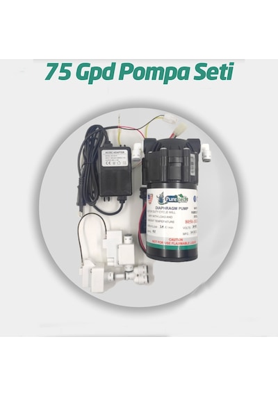 Su Arıtma Cihazları Için 75 Gpd Pompa