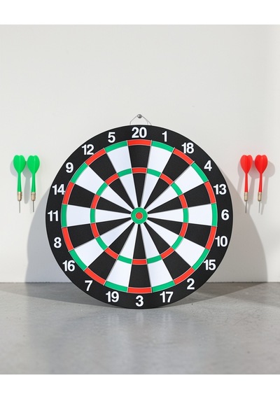 Dart Tahtası 12 İnç, 4 Dart Oku Dahil, Ev Ve Oyun Alanları İçin
