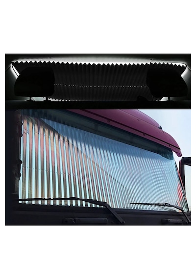 Ön Cam Oto Araba Suv Tır Sürgülü Güneşlik Ön Cam Güneşliği Sürgülü Yeni Nesil Metalize 70 X 150 1