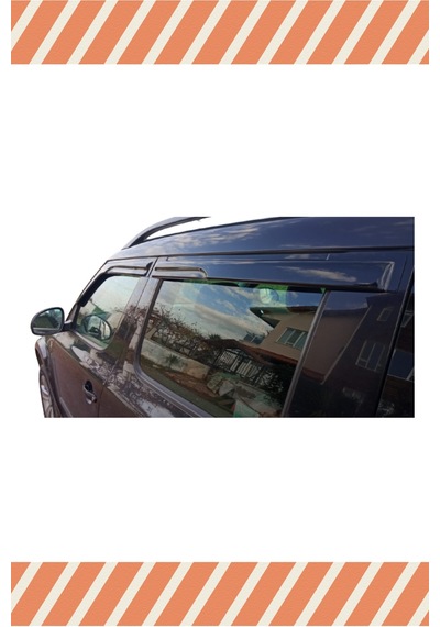 Skoda Yeti Tüm Modellerine Özel 4'lü Mügen Tip Cam Rüzgarlığı