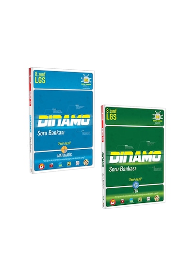 Tonguç 8. Sınıf Matematik Dinamo Soru Bankası + Fen Bilimleri
