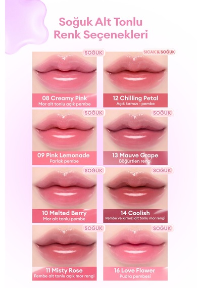 Dasique Pure Water Lip Gloss 13 Mauve Grape