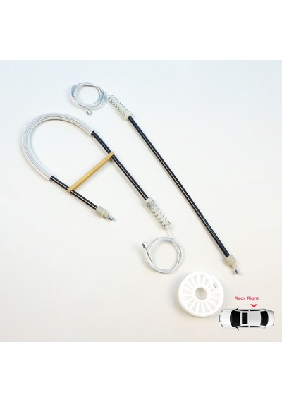 Ford Focus Mk2 Iı Cabrio 2006-2010 İçin Arka Sağ Cam Kriko Seti