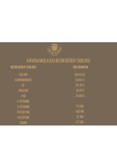 Kaju Yagsız Kavrulmus 200gr Diğer
