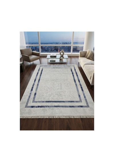 Duru Halı Alves Serisi Akrilik İplik Dokuma 200x290 6m2 Halı Lacivert