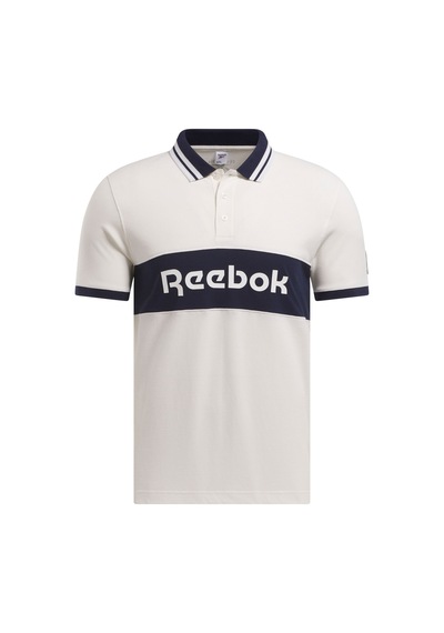 Reebok Lawn Club Polo Ekru Erkek Kısa Kol T-shirt 000000000102204044 Bej