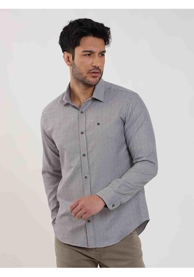 Dufy Kahverengi Erkek Slim Fit Kareli Brent Yaka Uzun Kol Gömlek - 100239-kahverengi Kahverengi Dufy Kahverengi Erkek Slim Fit Kareli Brent Yaka Uzun Kol Gömlek - 100239-kahverengi Kahverengi