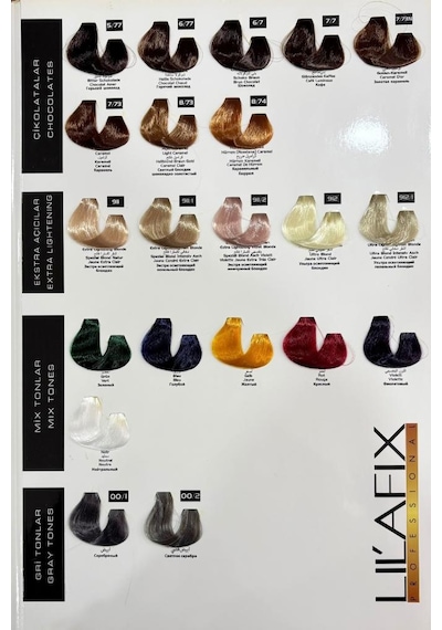 Lilafix 2+2 Saç Boyası Ve Oksidanlı Avantajlı Set - 3/0 Koyu Kahve