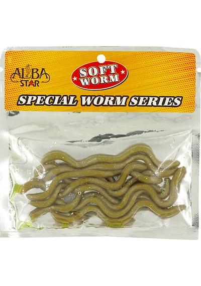 Albastar Soft Special Worm 10cm Sahte Kurt Haki