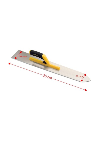 Dekor 075 Açık Plastik Saplı Şap Malası 55 Cm