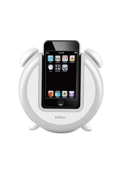 Edıfıer If200 Plus Alarmlı Apple Uyumlu iPod iPhone Beyaz Bluetooth Speaker