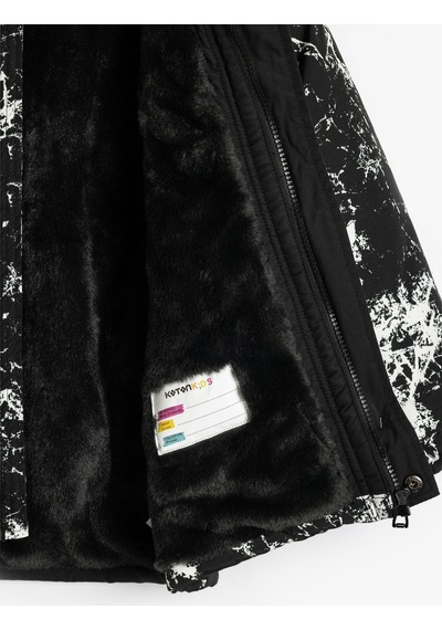 Koton Oversize Kapşonlu Mont Lastik Manşetli Rüzgar Kapaklı Siyah 5wkb00012tw Siyah Koton Oversize Kapşonlu Mont Lastik Manşetli Rüzgar Kapaklı Siyah 5wkb00012tw Siyah