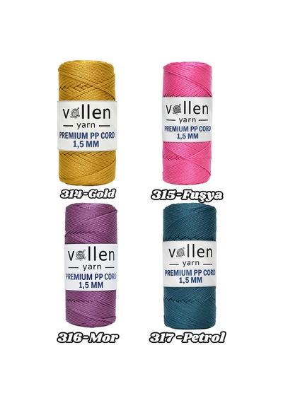 1.5mm-150mt Polyester Makrome Ipi, Supla Ipi, Çanta Ipi, Bileklik Ip,i Makrame,siyah