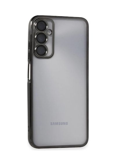 Samsung Uyumlu  Galaxy A05s Kılıf Razer Lensli Silikon - Siyah 0.2M-Çok Renkli